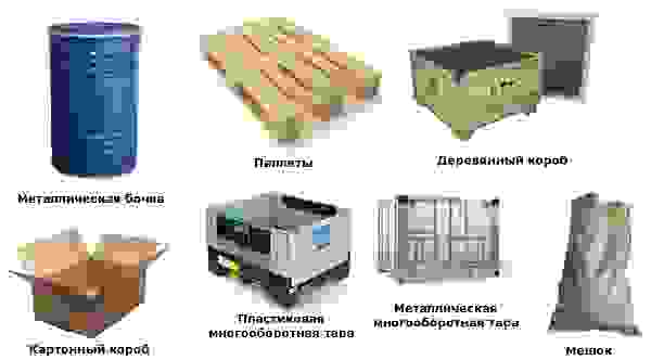 Тара для перевозки грузов в Инте