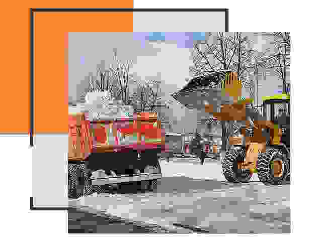 Вывоз снега в Инте